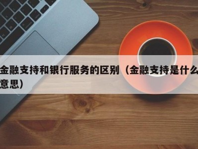 金融支持和银行服务的区别（金融支持是什么意思）