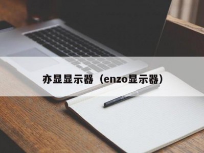 亦显显示器（enzo显示器）