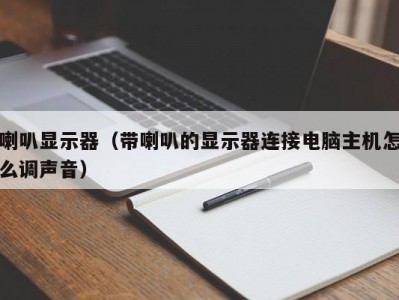 喇叭显示器（带喇叭的显示器连接电脑主机怎么调声音）